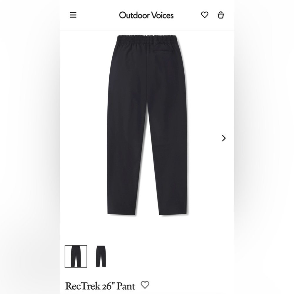 Outdoor Voices RecTrek 26” pants